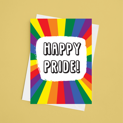 Happy Pride - A5 Greeting Card