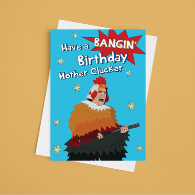 Have A Bangin' Birthday - A5 The Gentlemen Birthday Card