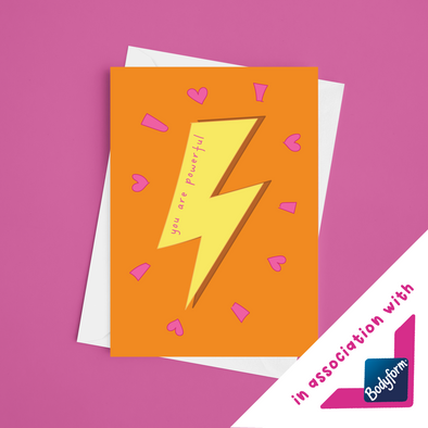 You Are Powerful - A5 Greeting Card (Blank)
