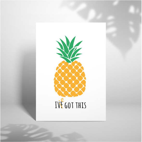 I've Got This - A5 Greeting Card (Blank)