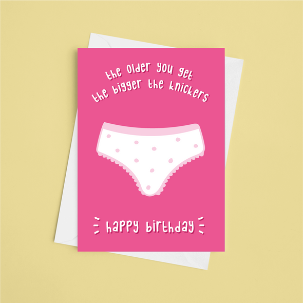 The Older You Get - Greeting Card (Wholesale)