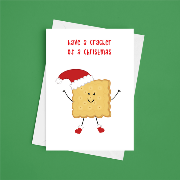 Christmas Cracker  - A5 Greeting Card (Blank)