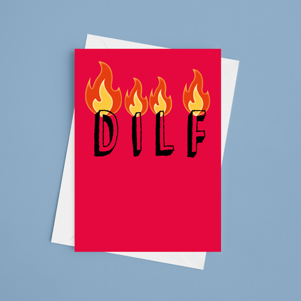 DILF - A5 Greeting Card