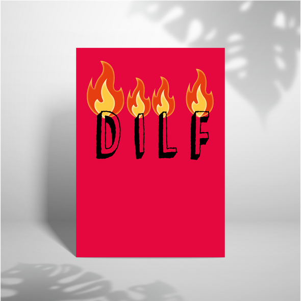 DILF -Greeting Card (Wholesale)