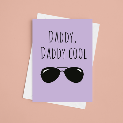 Daddy Cool - A5 Greeting Card