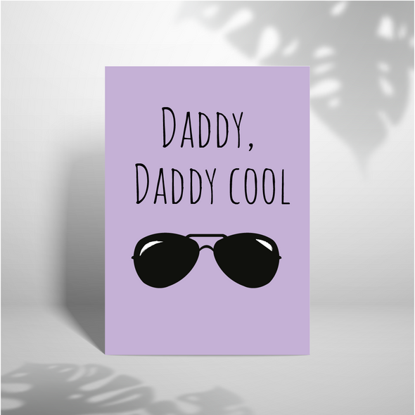 Daddy Cool -Greeting Card (Wholesale)