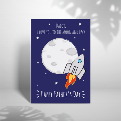 Daddy, I Love You -Greeting Card (Wholesale)