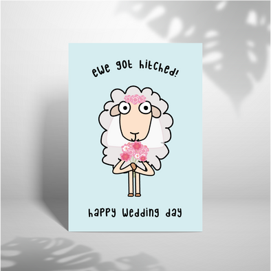 Ewe Got Hitched -Greeting Card (Wholesale)
