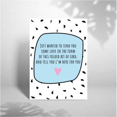 Sending Love - A5 Greeting Card