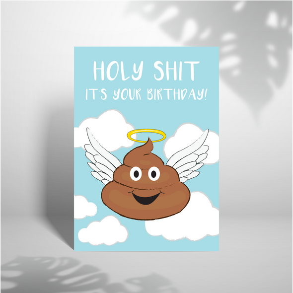 Holy S*** It's Your Birthday -Greeting Card (Wholesale)