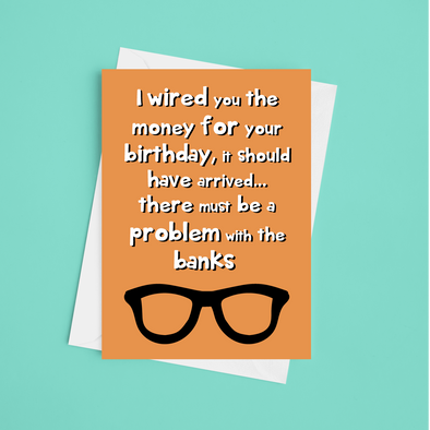 Inventing Anna Birthday  - A5 Greeting Card