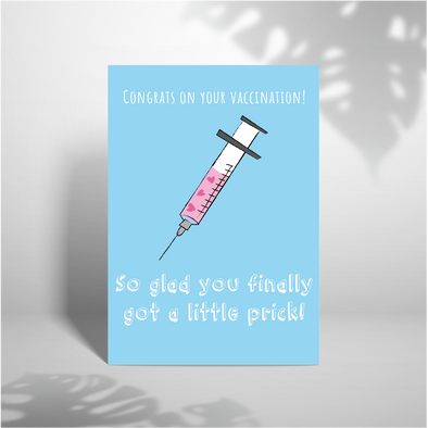 Little Prick - A5 Greeting Card (Blank)