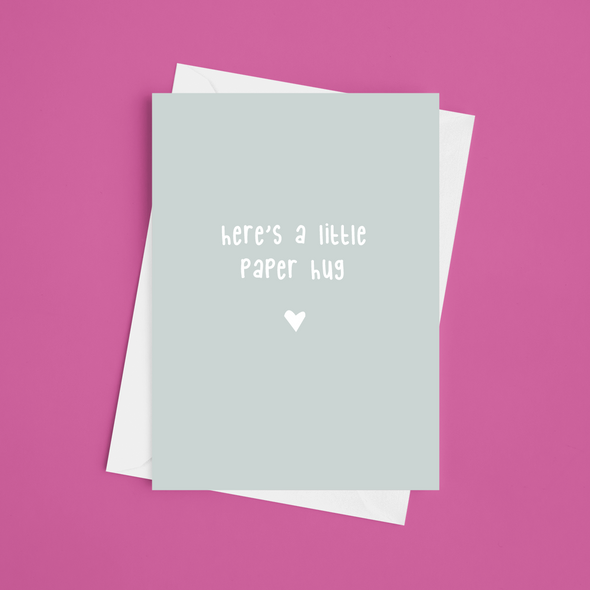 Little Paper Hug - A5 Thinking Of You Card