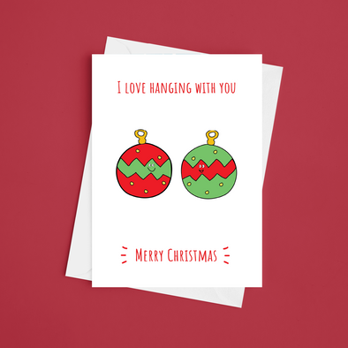 Love Hanging With You -Greeting Card (Wholesale)