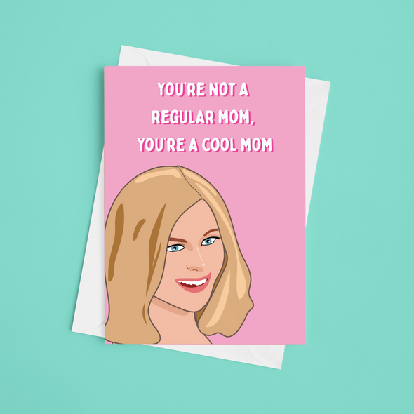 Not A Regular Mom Mother's Day - A5 Greeting Card (Blank)
