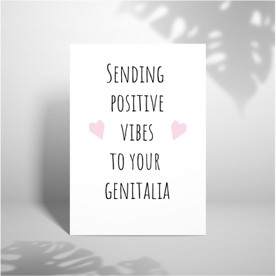 Positive Vibes -Greeting Card (Wholesale)