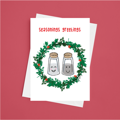 Seasonings Greetings  -Greeting Card (Wholesale)