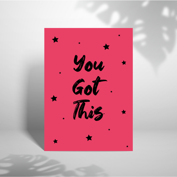 You Got This -Greeting Card (Wholesale)